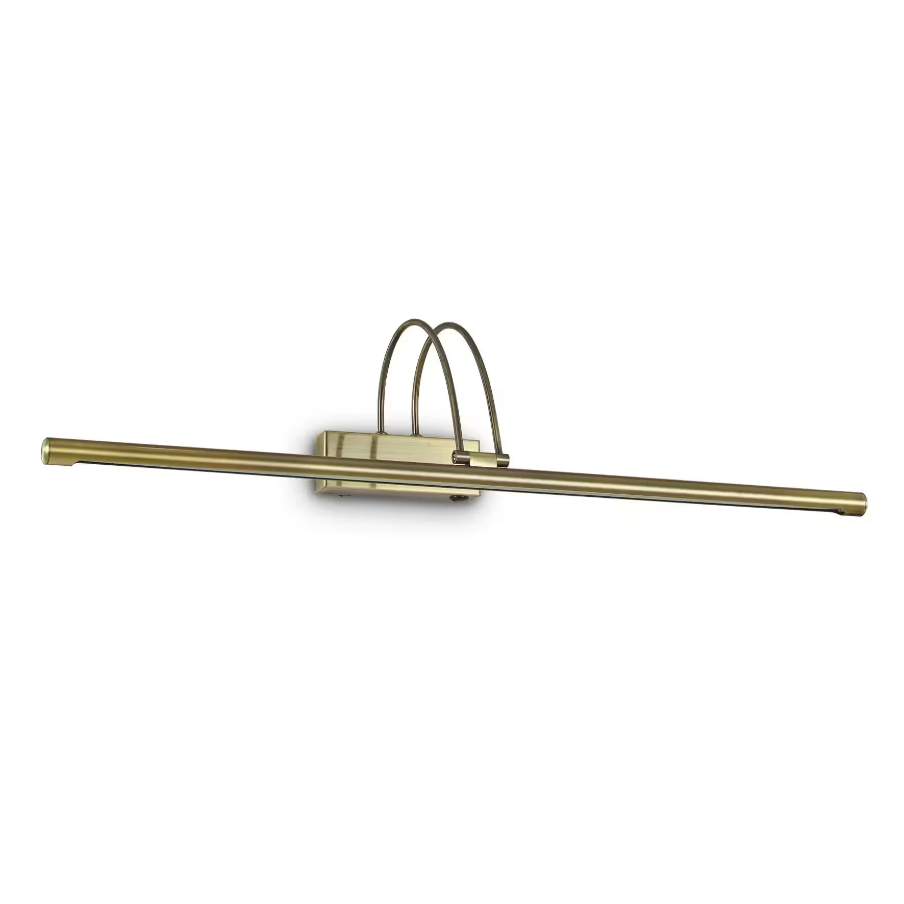 Φωτογραφία προϊόντος: Ideal lux Bow ap φωτιστικό απλίκα μπάνιου Αntique brass d76