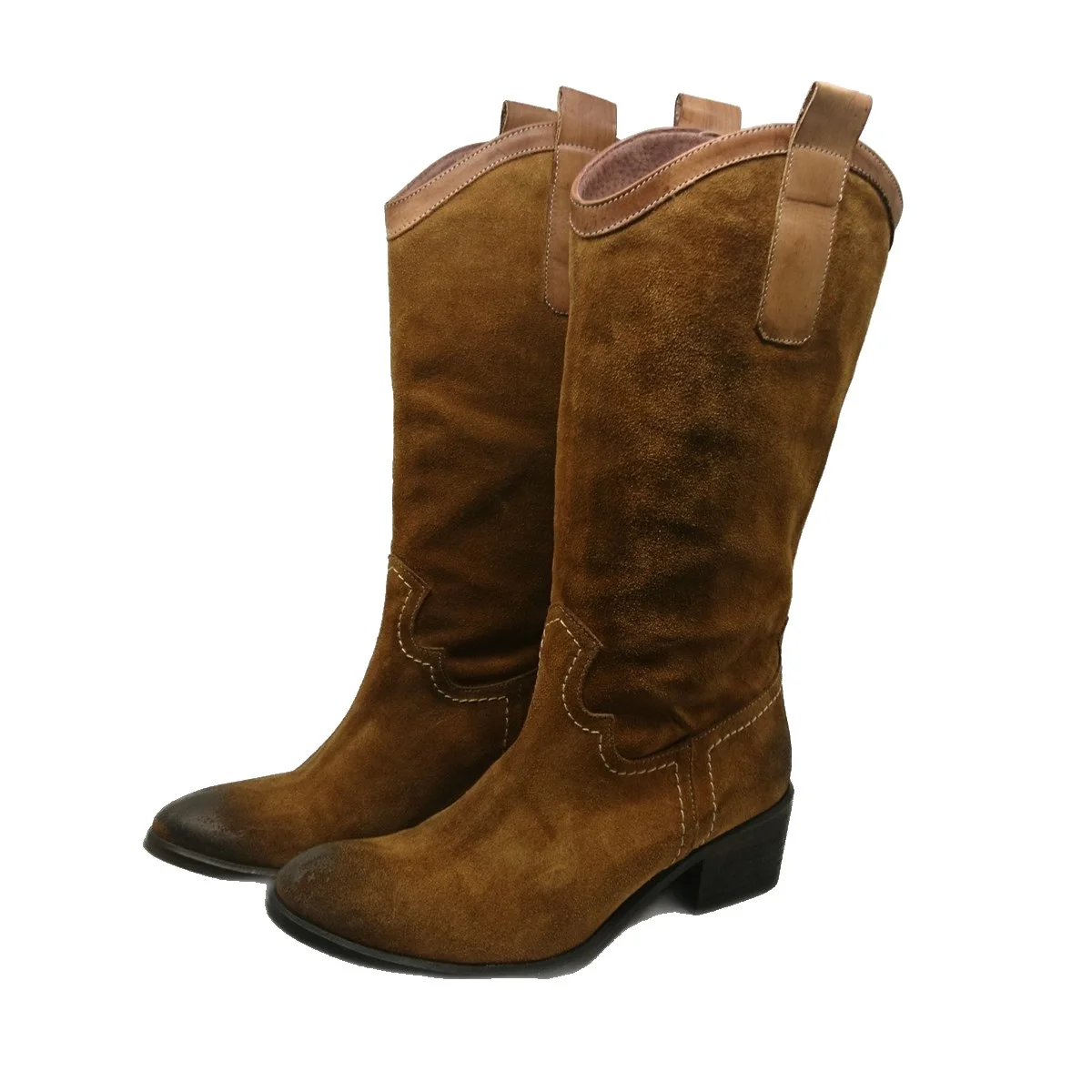Φωτογραφία προϊόντος: Γυναικείες μπότες EXE. Western Style γνήσιο δέρμα Tomaia 20800 Ταμπά Καστόρι V213D8002534