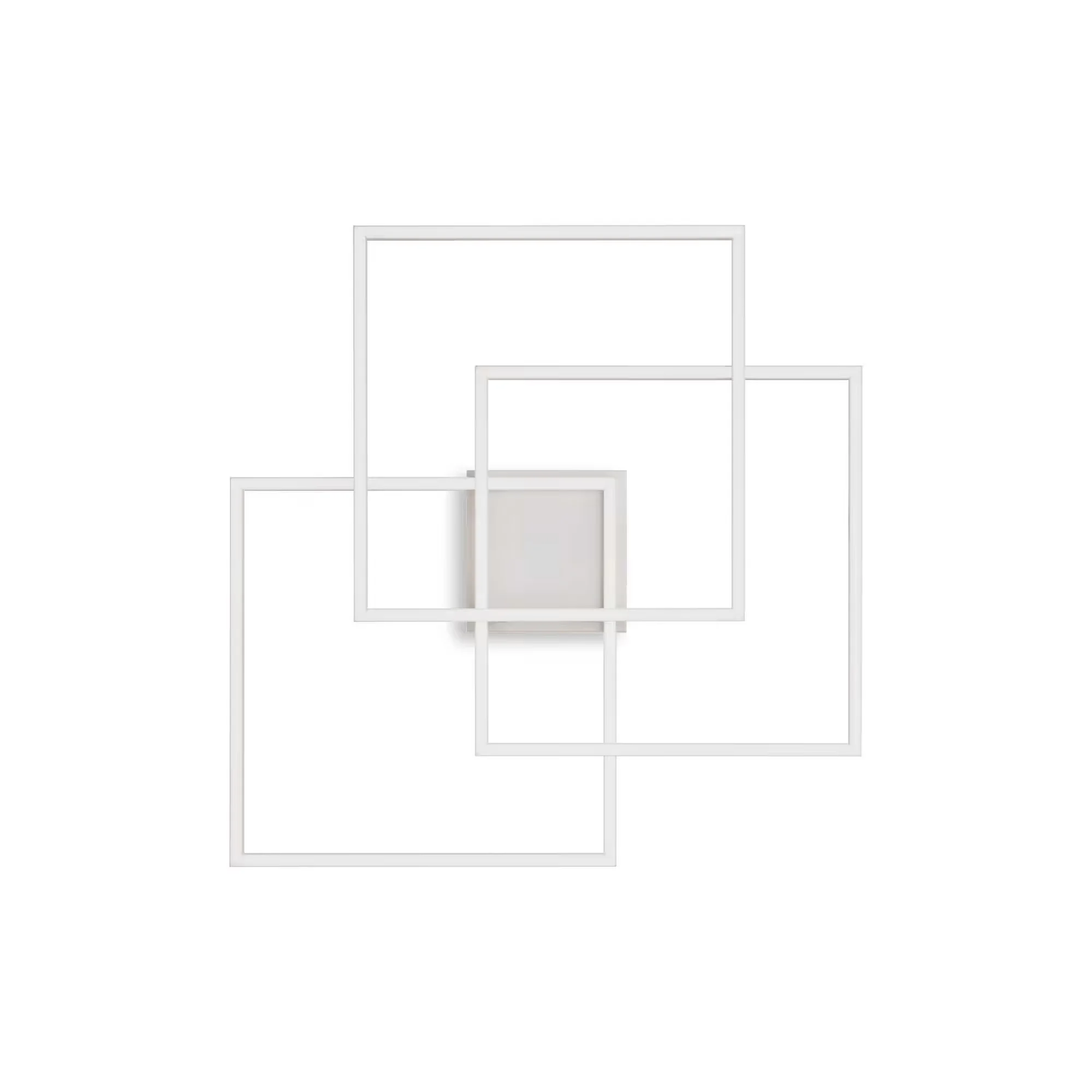Φωτογραφία προϊόντος: Ideal lux Frame pl quadrato φωτιστικό οροφής Άσπρο 3000k
