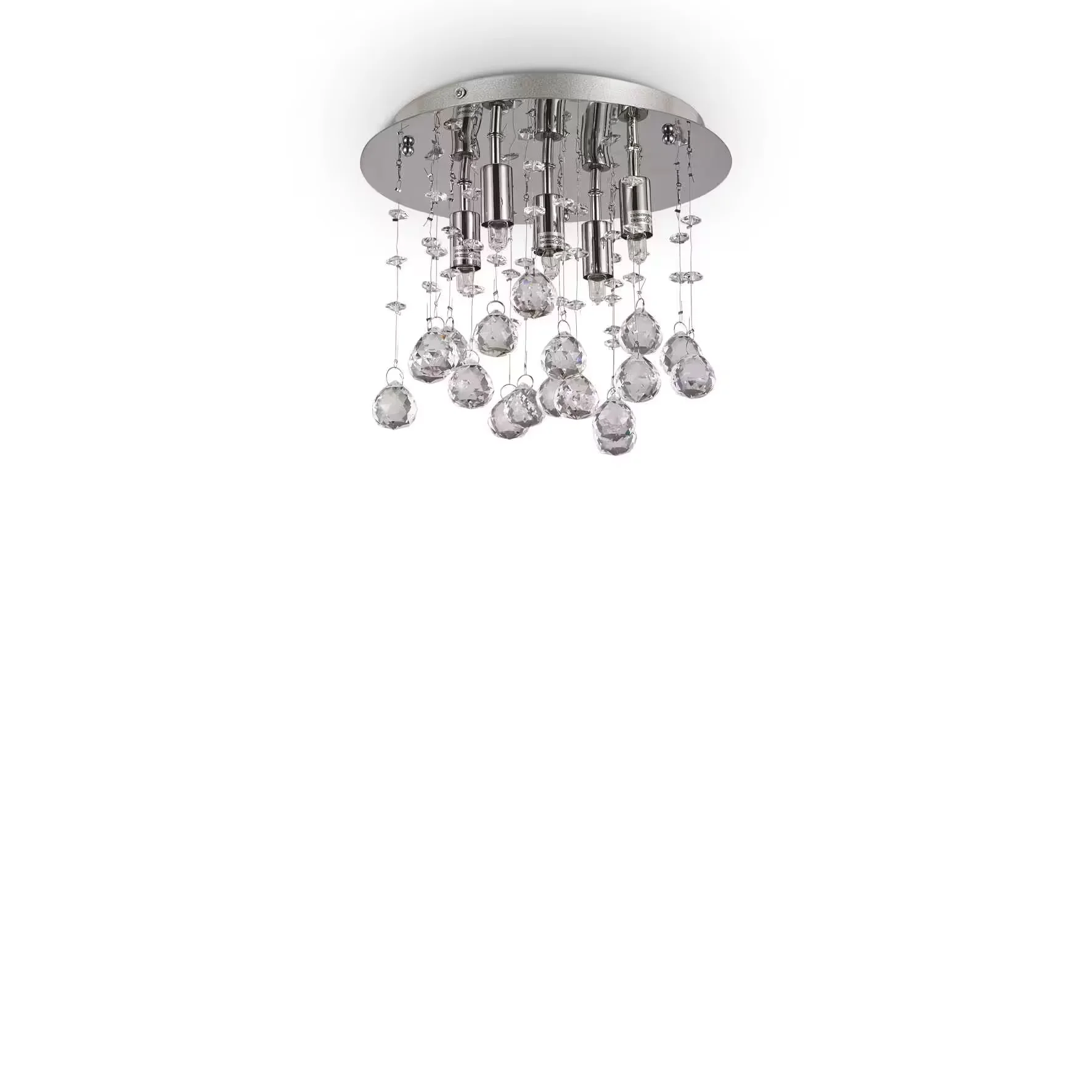 Φωτογραφία προϊόντος: Ideal lux Moonlight pl φωτιστικό οροφής Χρώμιο pl5