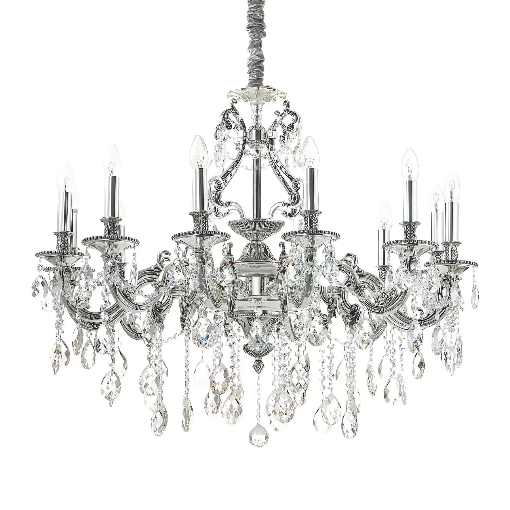 Φωτογραφία προϊόντος: Ideal lux Gioconda sp φωτιστικό κλασικό κρεμαστό Ασημί sp12