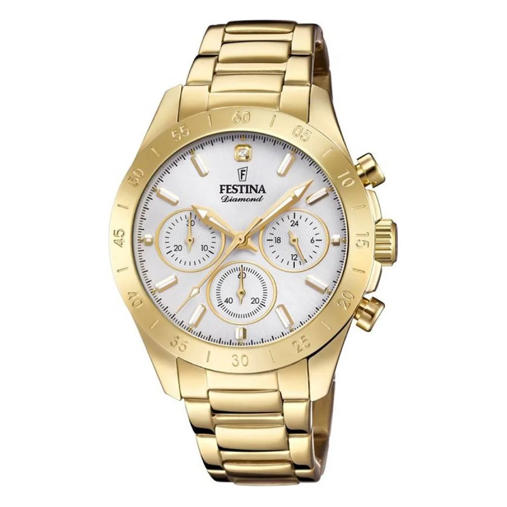 Φωτογραφία προϊόντος: FESTINA Boyfriend Chronograph Diamond Stainless Steel F20400-1