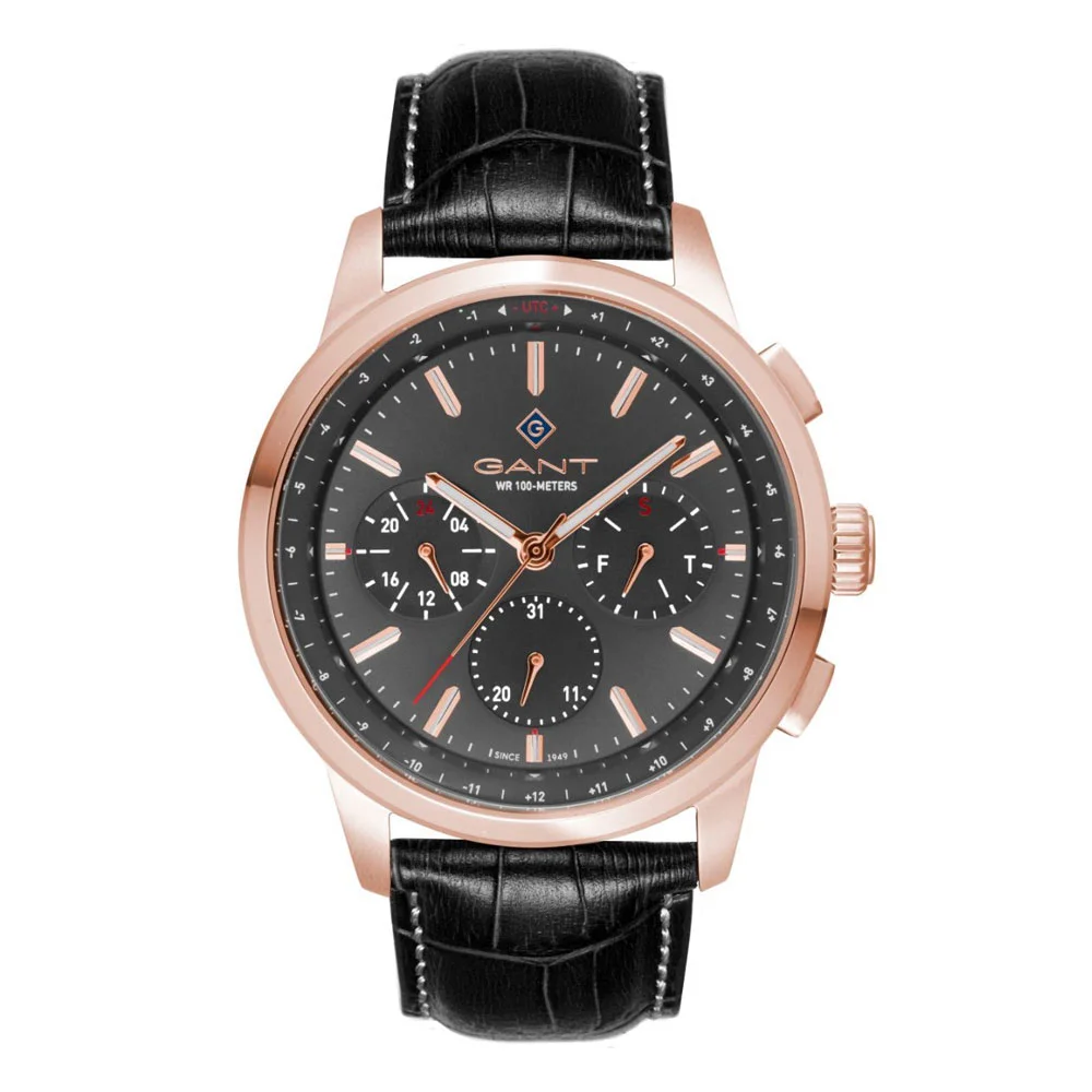 Φωτογραφία προϊόντος: GANT Middletown Black Leather Chronograph G154005