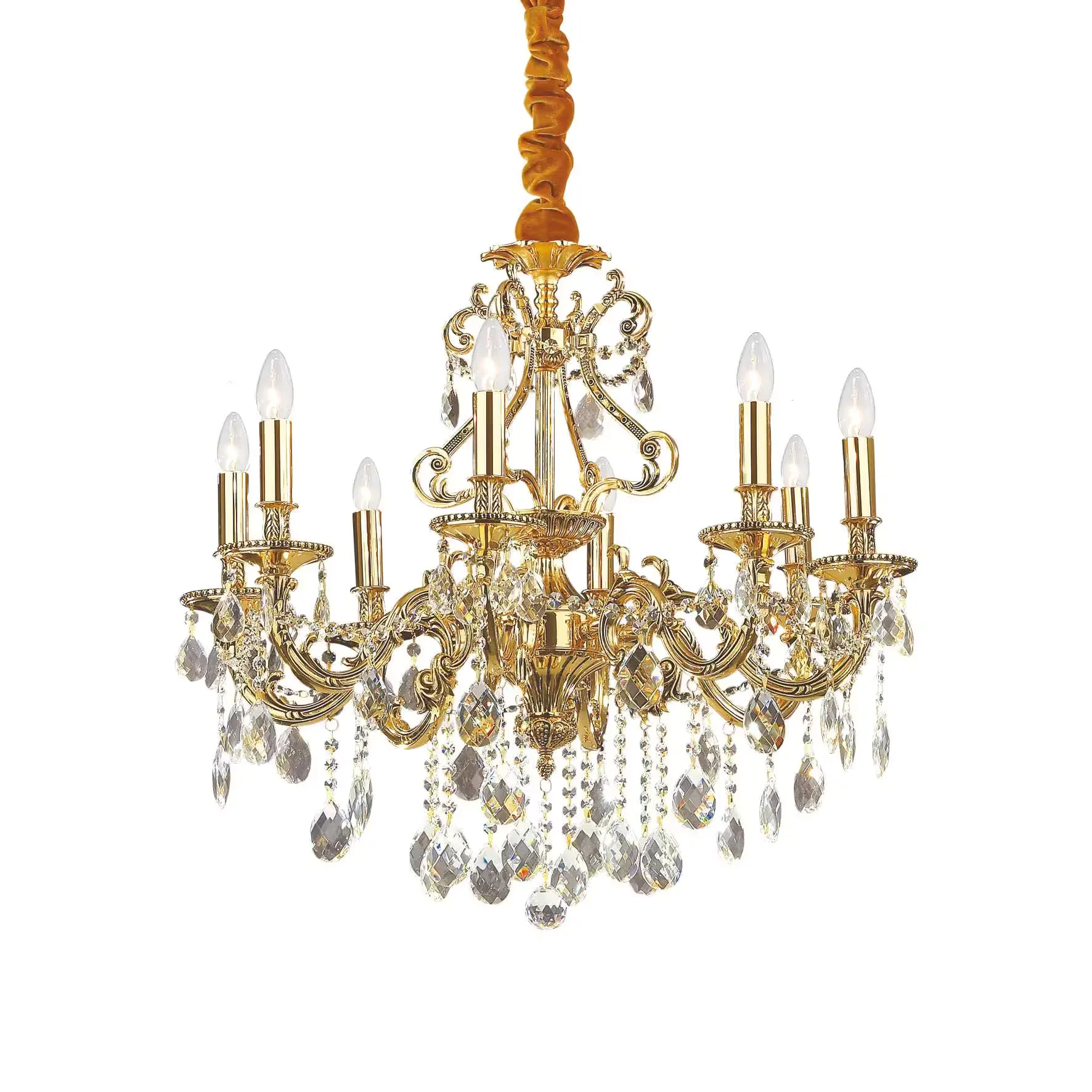 Φωτογραφία προϊόντος: Ideal lux Gioconda sp φωτιστικό κλασικό κρεμαστό Χρυσό sp8