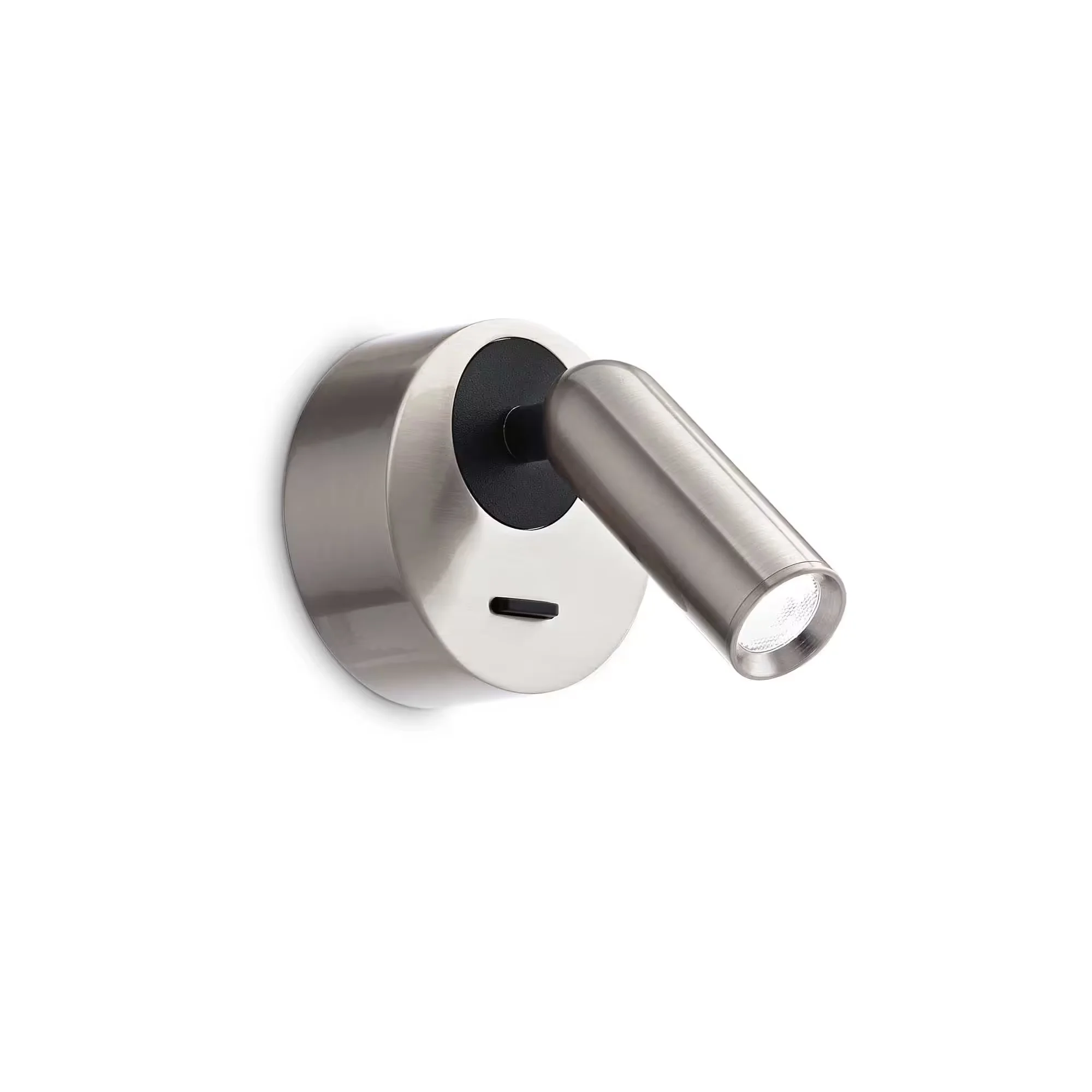 Φωτογραφία προϊόντος: Ideal lux Bean ap round φωτιστικό απλίκα Nickel