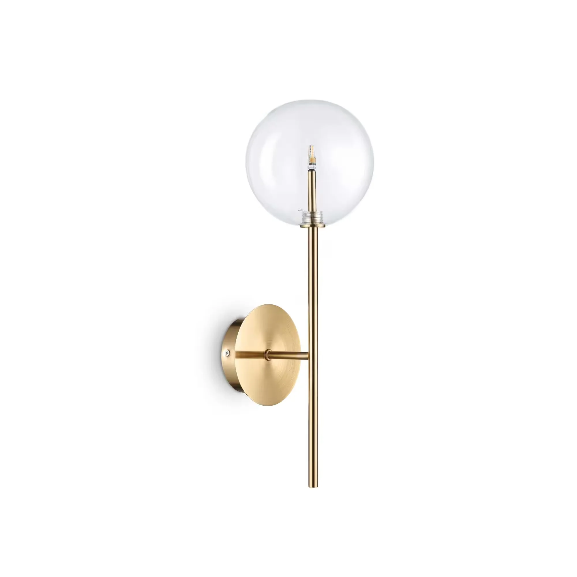Φωτογραφία προϊόντος: Ideal lux Equinoxe ap1 φωτιστικό απλίκα Χρυσό