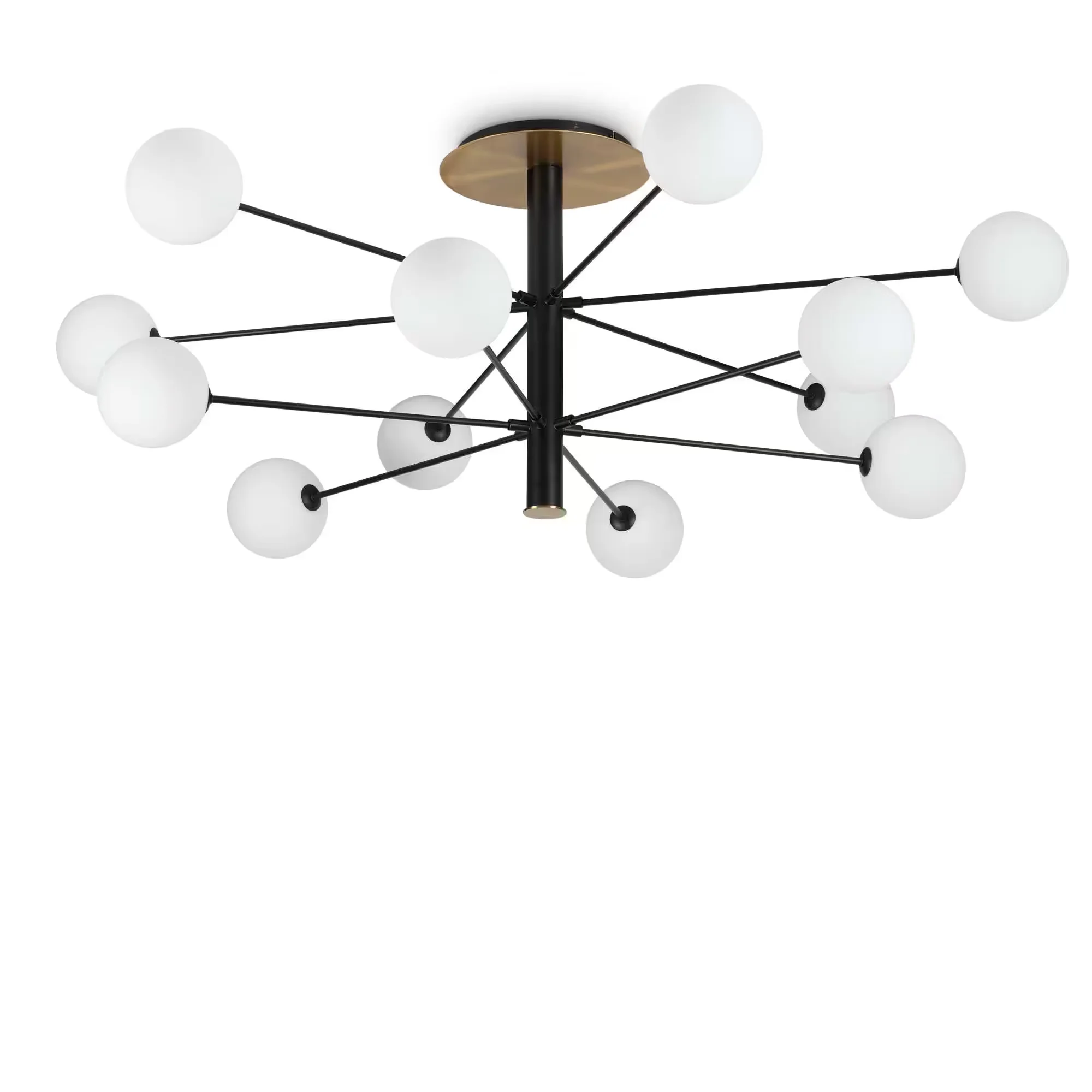 Φωτογραφία προϊόντος: Ideal lux Cosmopolitan pl φωτιστικό οροφής pl12 Μαύρο