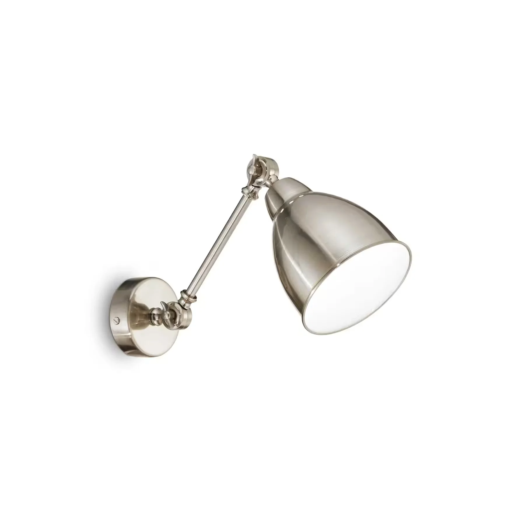 Φωτογραφία προϊόντος: Ideal lux Newton ap1 φωτιστικό απλίκα Nickel