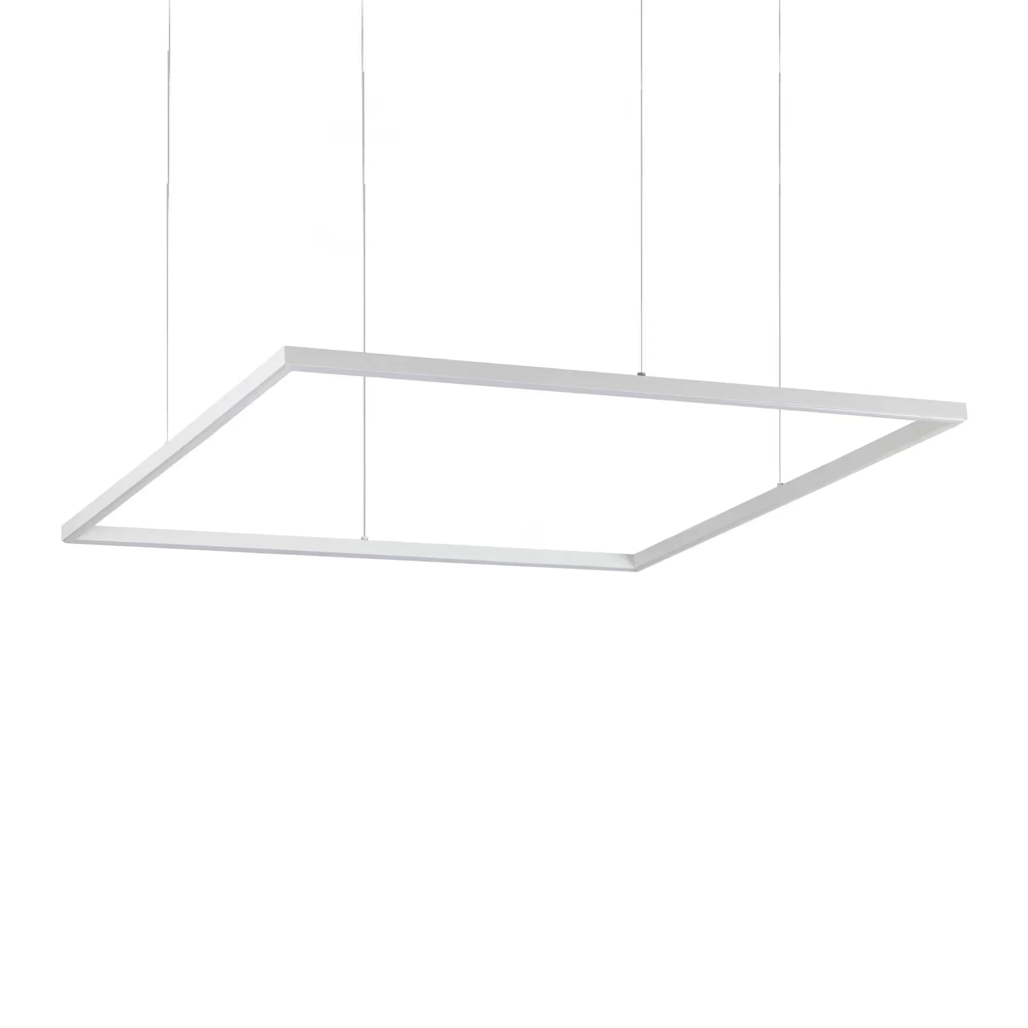 Φωτογραφία προϊόντος: Ideal lux Oracle Slim Square κρεμαστό φωτιστικό L 700 x H min 275 / max 2025 x P 700 mm Άσπρο