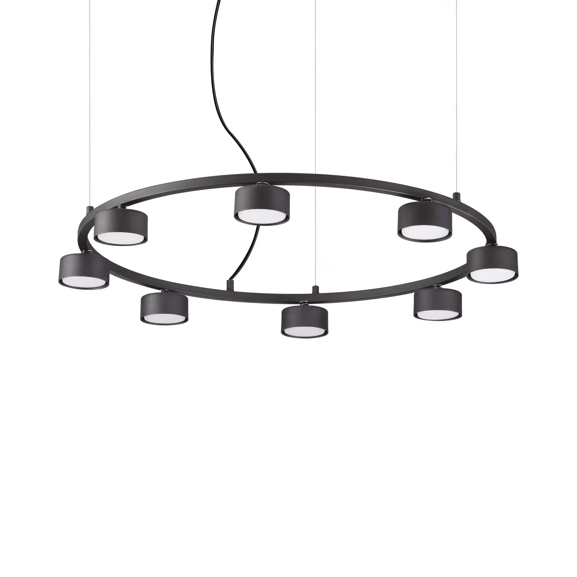 Φωτογραφία προϊόντος: Ideal lux Minor round sp Κρεμαστό φωτιστικό Ø 765 x H 40 mm Μαύρο