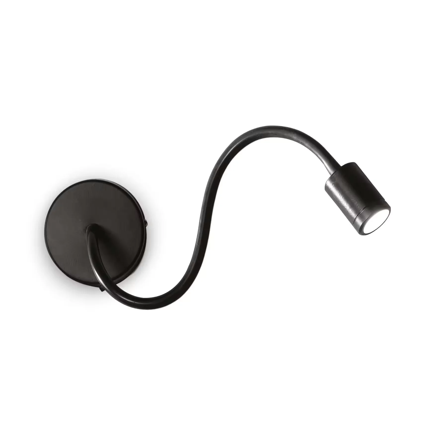Φωτογραφία προϊόντος: Ideal lux Focus-1 ap φωτιστικό απλίκα Μαύρο