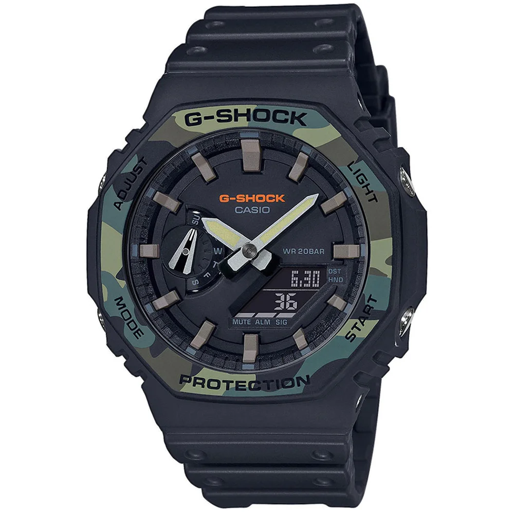 Φωτογραφία προϊόντος: CASIO G-SHOCK Blue Rubber Strap GA-2100SU-1AER