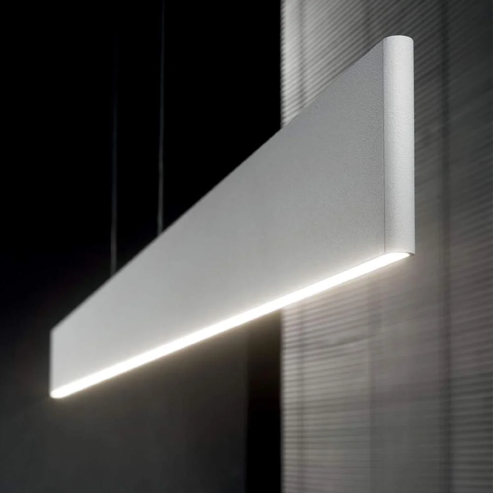 Φωτογραφία προϊόντος: Ideal lux DESK 138237 κρεμαστό φωτιστικό ράγα άσπρη Άσπρο