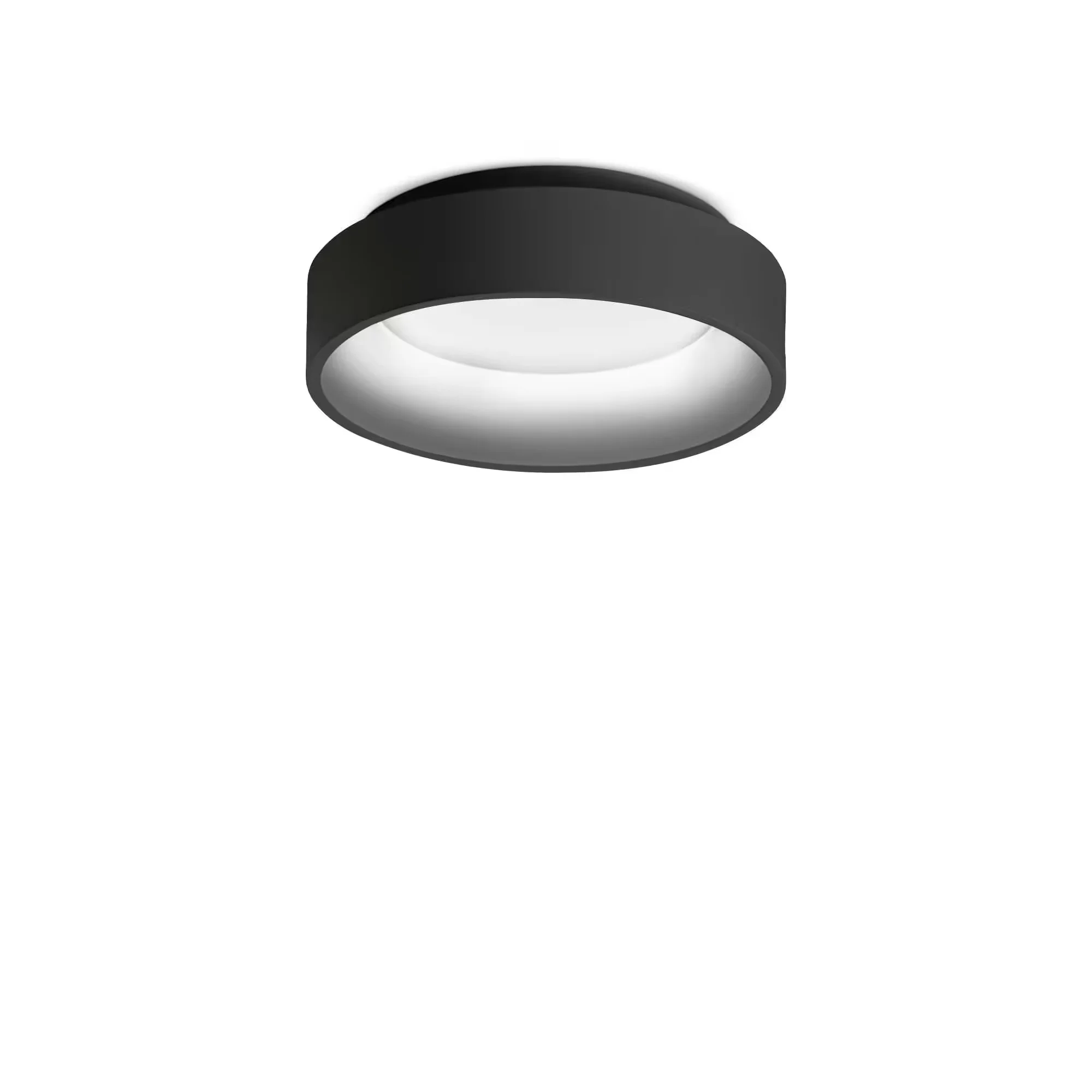 Φωτογραφία προϊόντος: Ideal lux Ziggy pl φωτιστικό οροφής Μαύρο d30