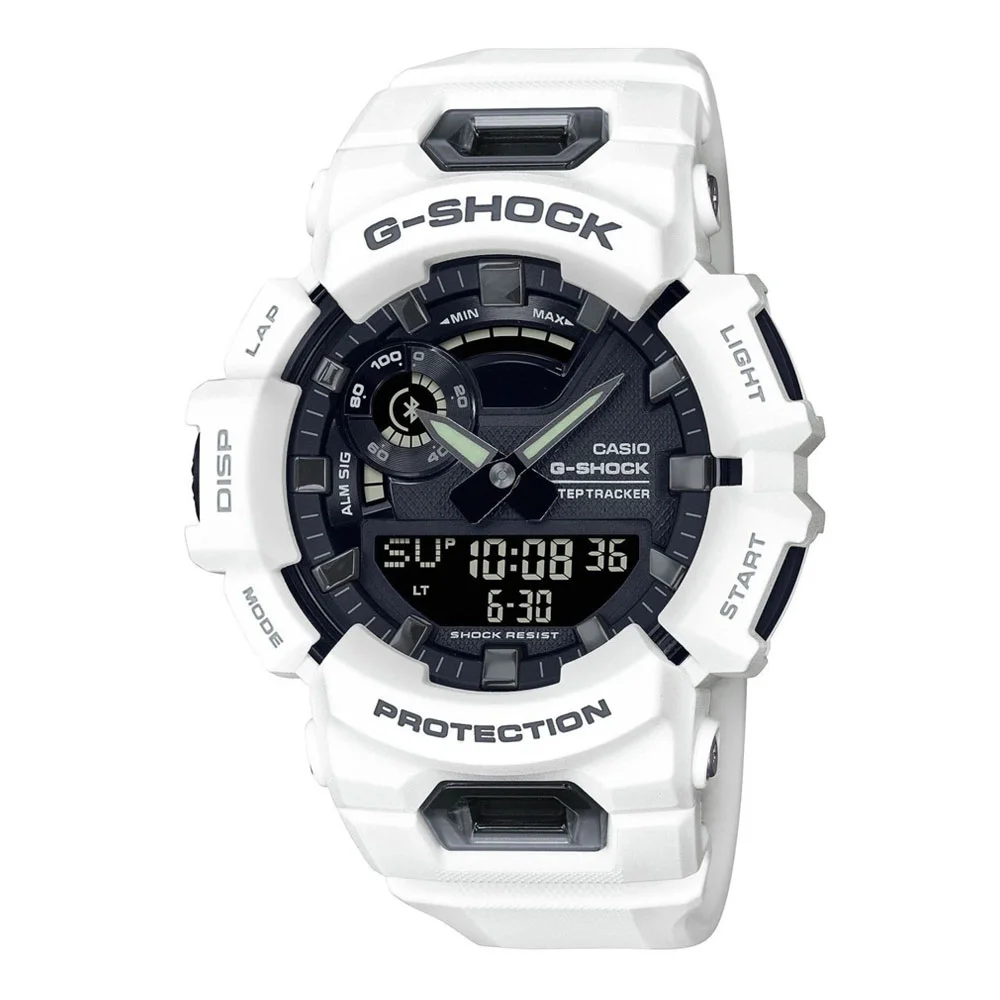 Φωτογραφία προϊόντος: CASIO G-SHOCK Bluetooth White Rubber Strap GBA-900-7AER