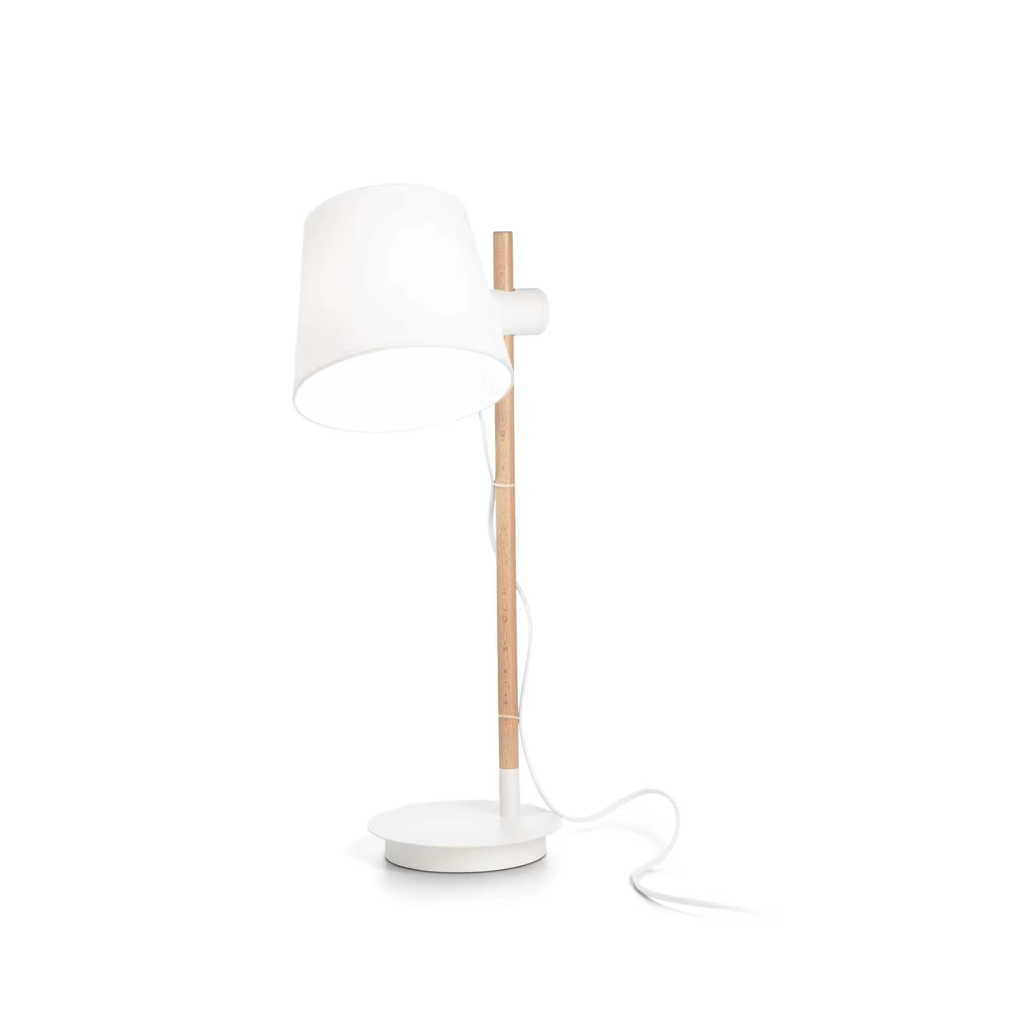 Φωτογραφία προϊόντος: Ideal lux Axel tl1 φωτιστικό επιτραπέζιο Άσπρο