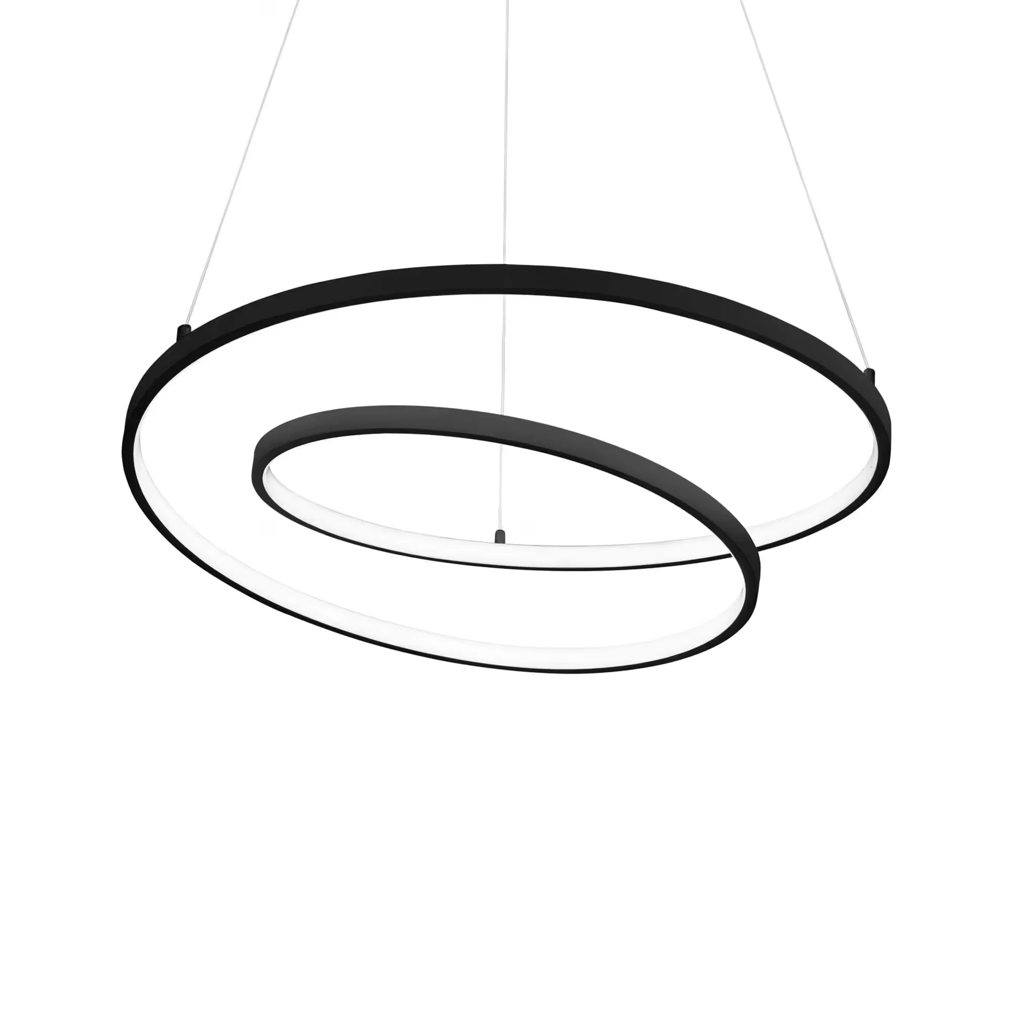Φωτογραφία προϊόντος: Ideal lux Oz sp d80 3000k φωτιστικό κρεμαστό Μαύρο
