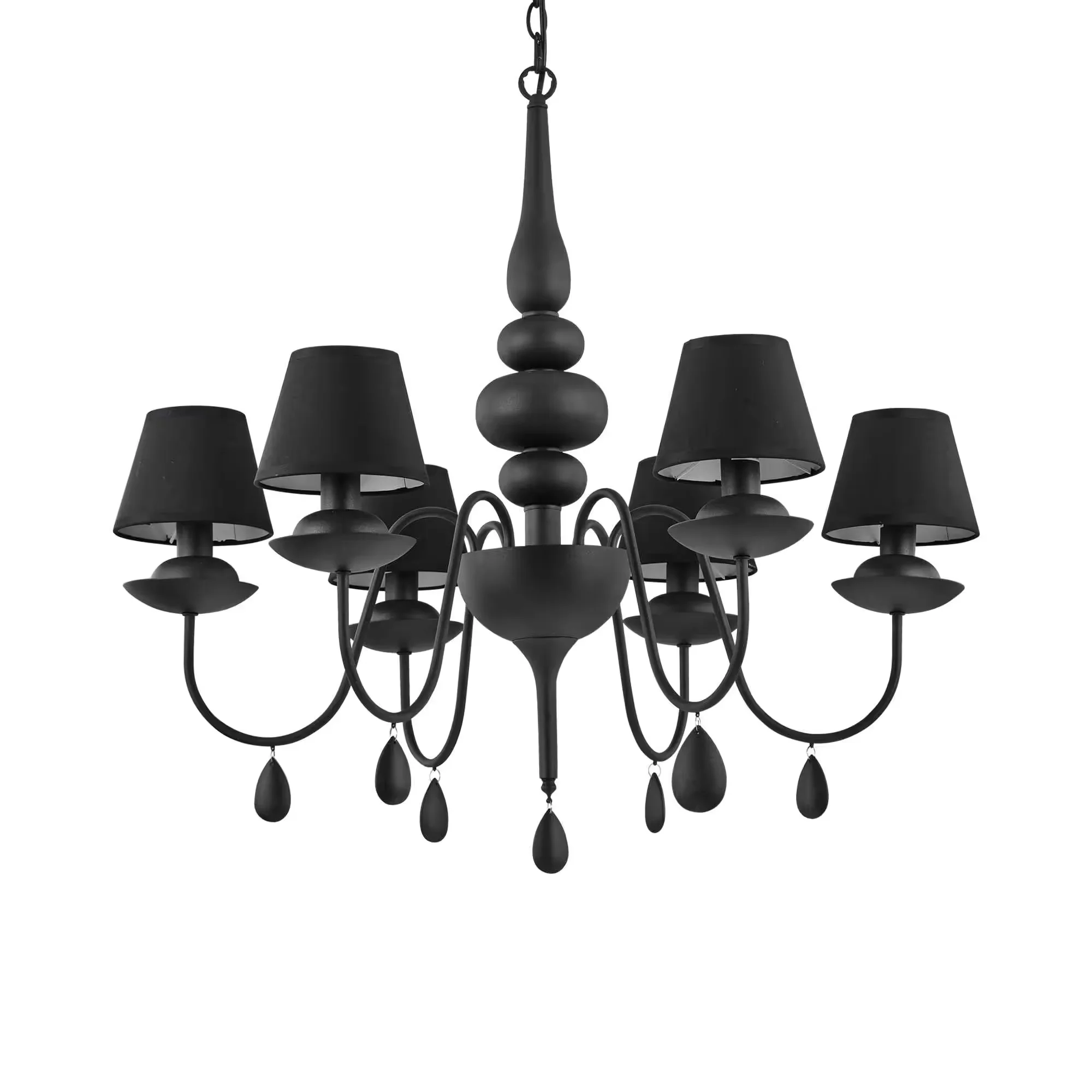 Φωτογραφία προϊόντος: Ideal lux Blanche sp φωτιστικό κρεμαστό Μαύρο sp6