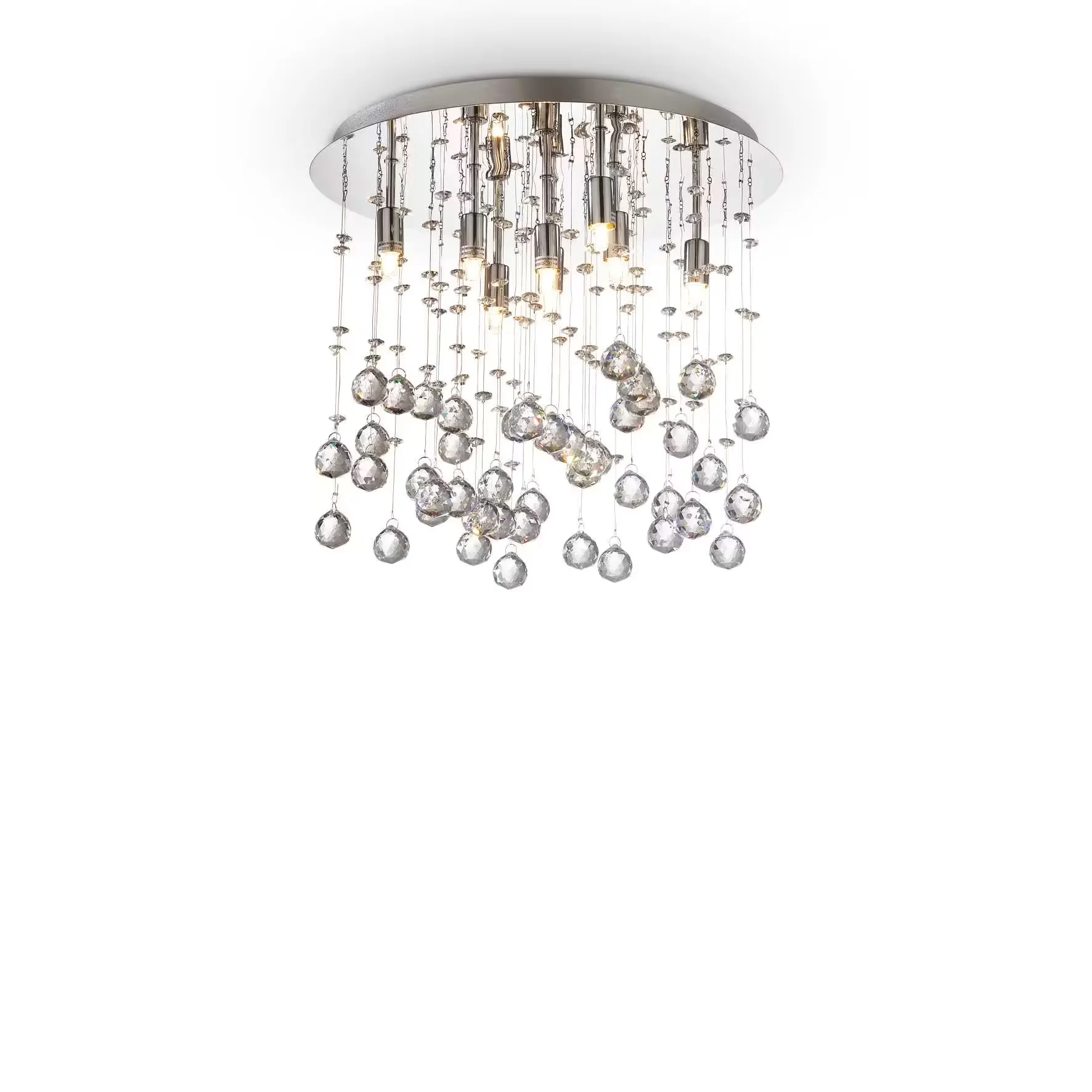 Φωτογραφία προϊόντος: Ideal lux Moonlight pl φωτιστικό οροφής Χρώμιο pl8