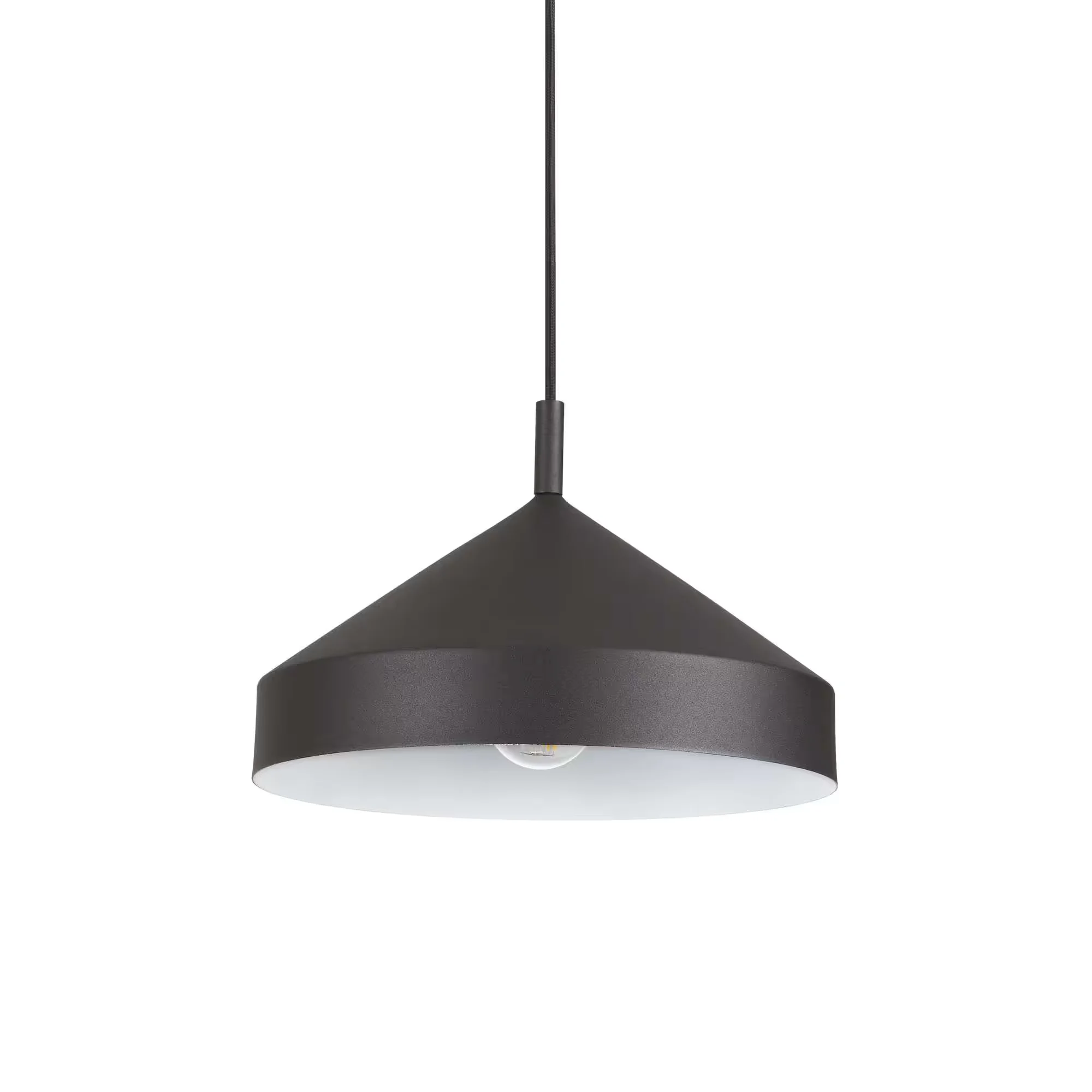 Φωτογραφία προϊόντος: Ideal lux Yurta sp1 d30 φωτιστικό μονόφωτο Μαύρο