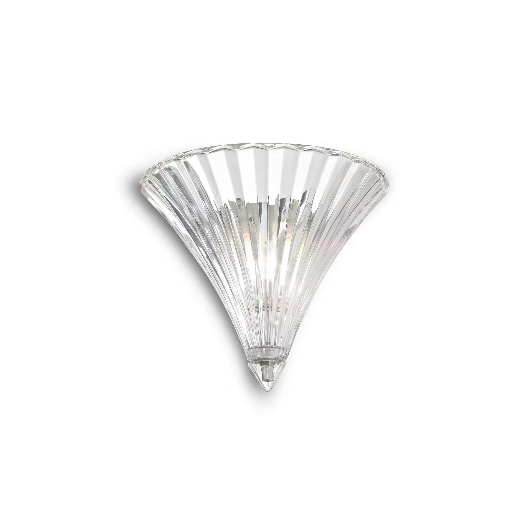Φωτογραφία προϊόντος: Ideal lux Santa ap1 Φωτιστικό απλίκα κλασσικό Διάφανο Small
