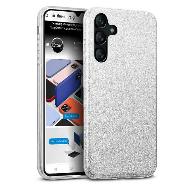 Φωτογραφία προϊόντος: Hybrid Strass Silver Case Samsung Galaxy A54