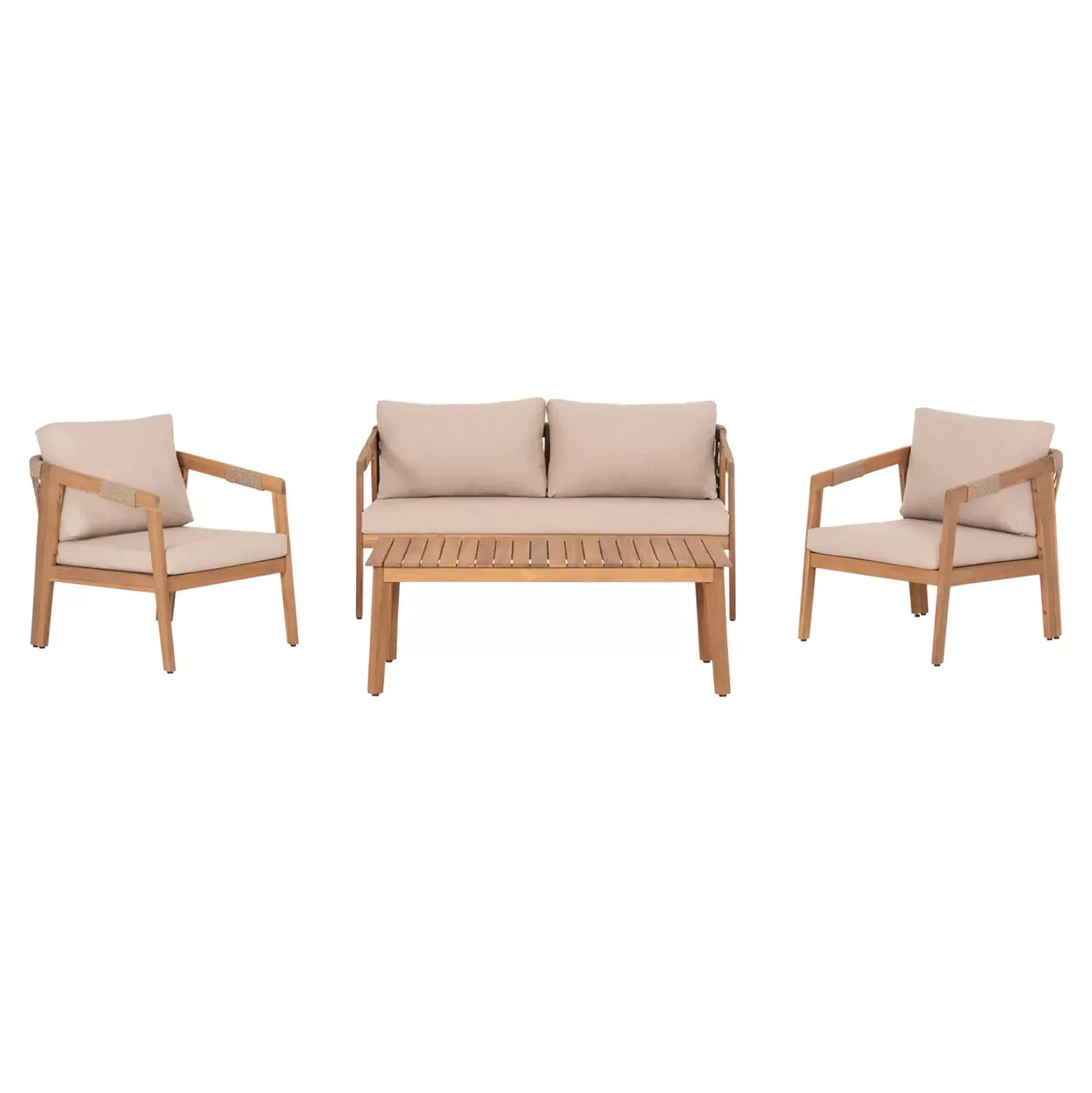 Φωτογραφία προϊόντος: B2BMarkt ΣΕΤ ΣΑΛΟΝΙ 4ΤΜΧ SAVANNA HM6442 ΞΥΛΟ ΑΚΑΚΙΑΣ--ΣΧΟΙΝΙ--ΠΟΛΥΕΣΤΕΡΙΚΟ ΥΦΑΣΜΑ ΜΠΕΖ