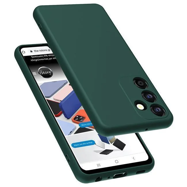 Φωτογραφία προϊόντος: Θήκη Rubber Silk Green Samsung Galaxy A14 4G/5G