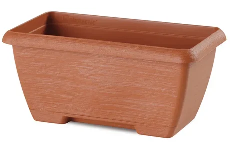 Φωτογραφία προϊόντος: Plastecnic Ζαρντινιέρα Terrae 22 Terracotta 22x12cm