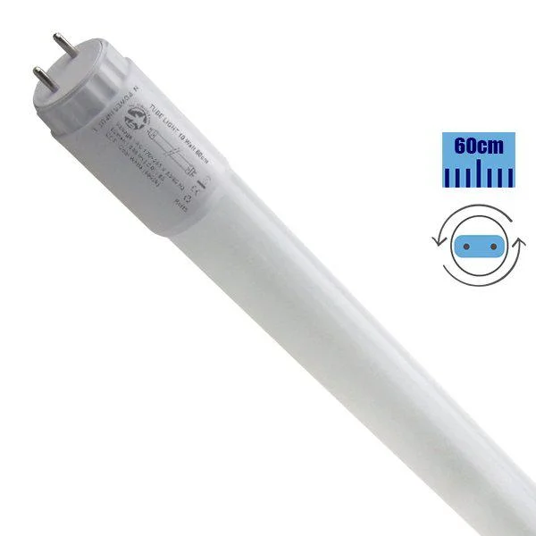 Φωτογραφία προϊόντος: [:el]Λάμπα LED T8 60cm 10 Watt, 230V, 230°, Θερμό-Ψυχρό-Ημέρας[:en]LED Tube T8 60cm 10 Watt, 230V, 320°, Warm-Cold-Natural[:]