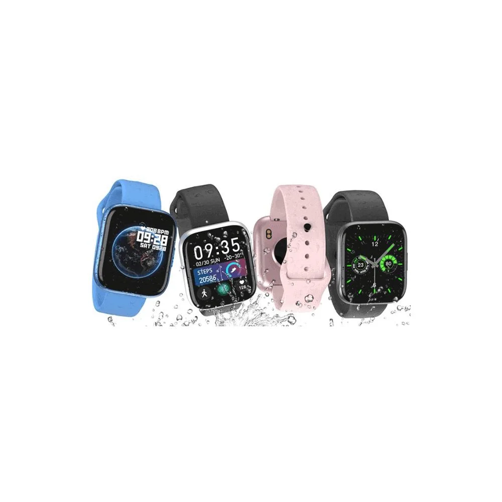 Φωτογραφία προϊόντος: Smartwatch με bluetooth κλήσεις+ΔΩΡΟ ανταλλακτικό μεταλλικό λουράκι Μαύρο