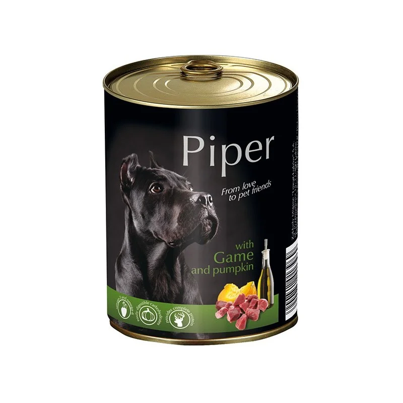 Φωτογραφία προϊόντος: PIPER ADULT ΚΥΝΗΓΙ + ΚΟΛΟΚΥΘΑ 400gr