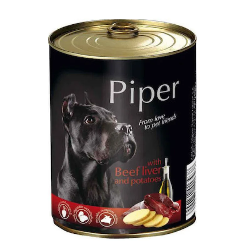 Φωτογραφία προϊόντος: Piper Adult Συκώτι Βοδινού + Πατάτα 400gr
