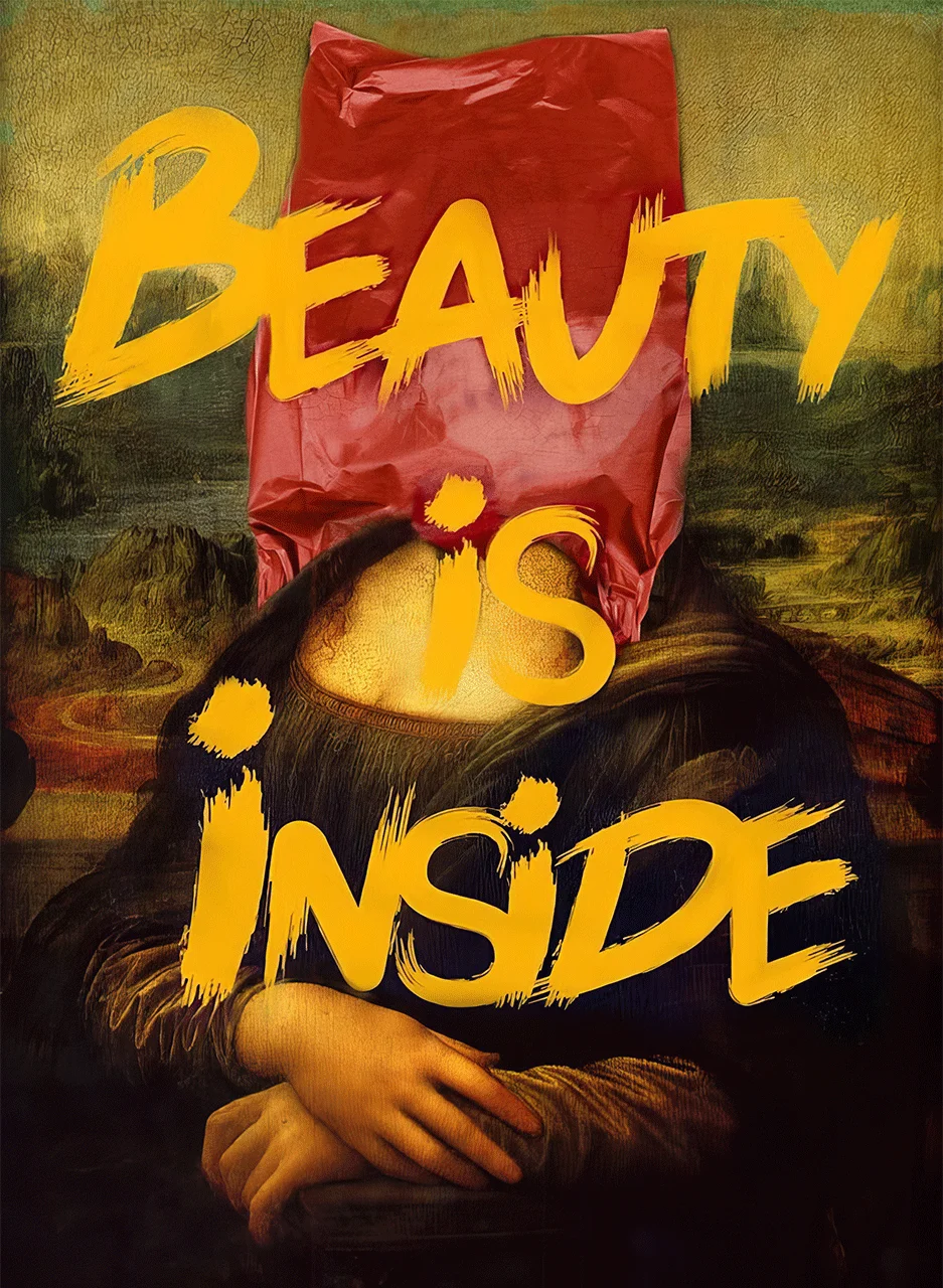 Φωτογραφία προϊόντος: Beauty is inside Mona Lisa Poster - Αφίσα