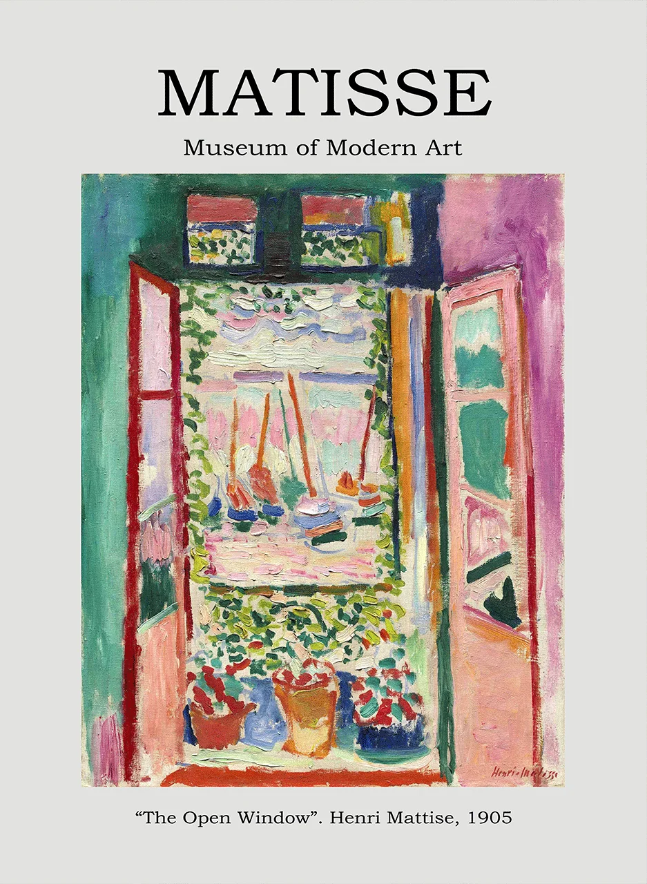 Φωτογραφία προϊόντος: The open Window Matisse Poster - Αφίσα