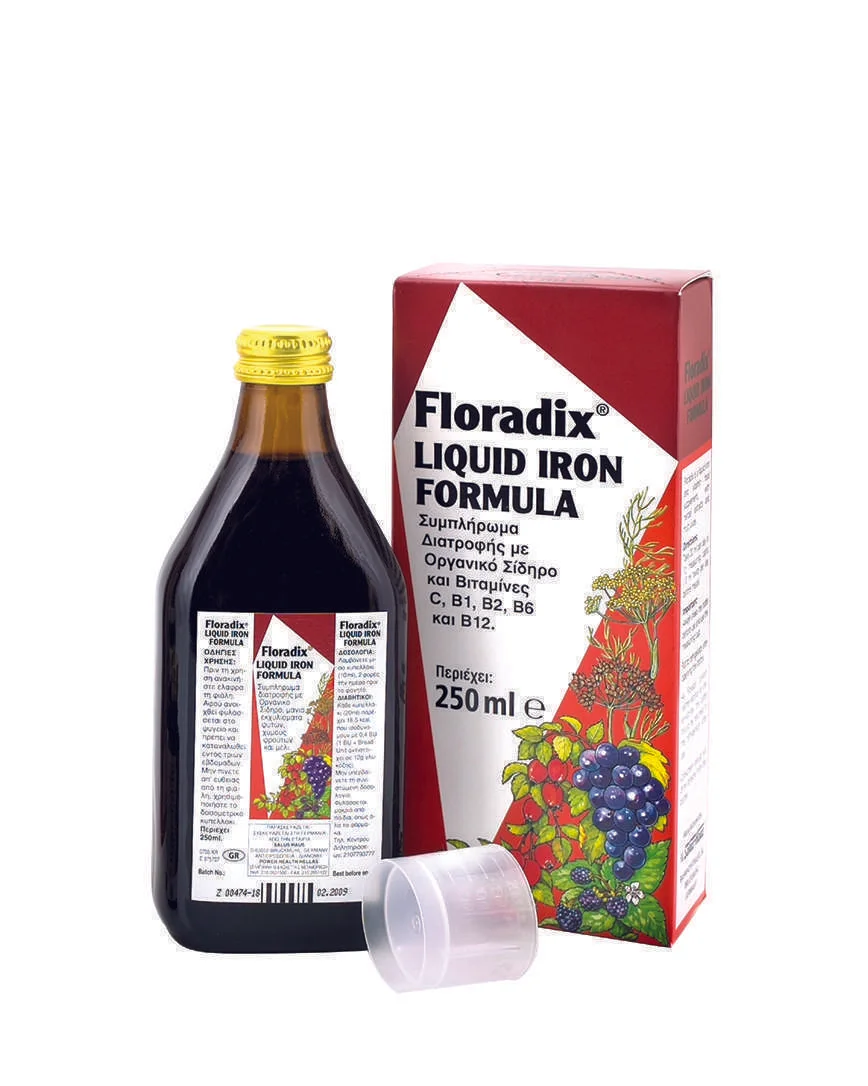 Φωτογραφία προϊόντος: Floradix Liquid Iron Formula 250ml