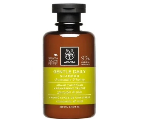 Φωτογραφία προϊόντος: Apivita Gentle Daily Shampoo with chamomile+amp;honey 250ml