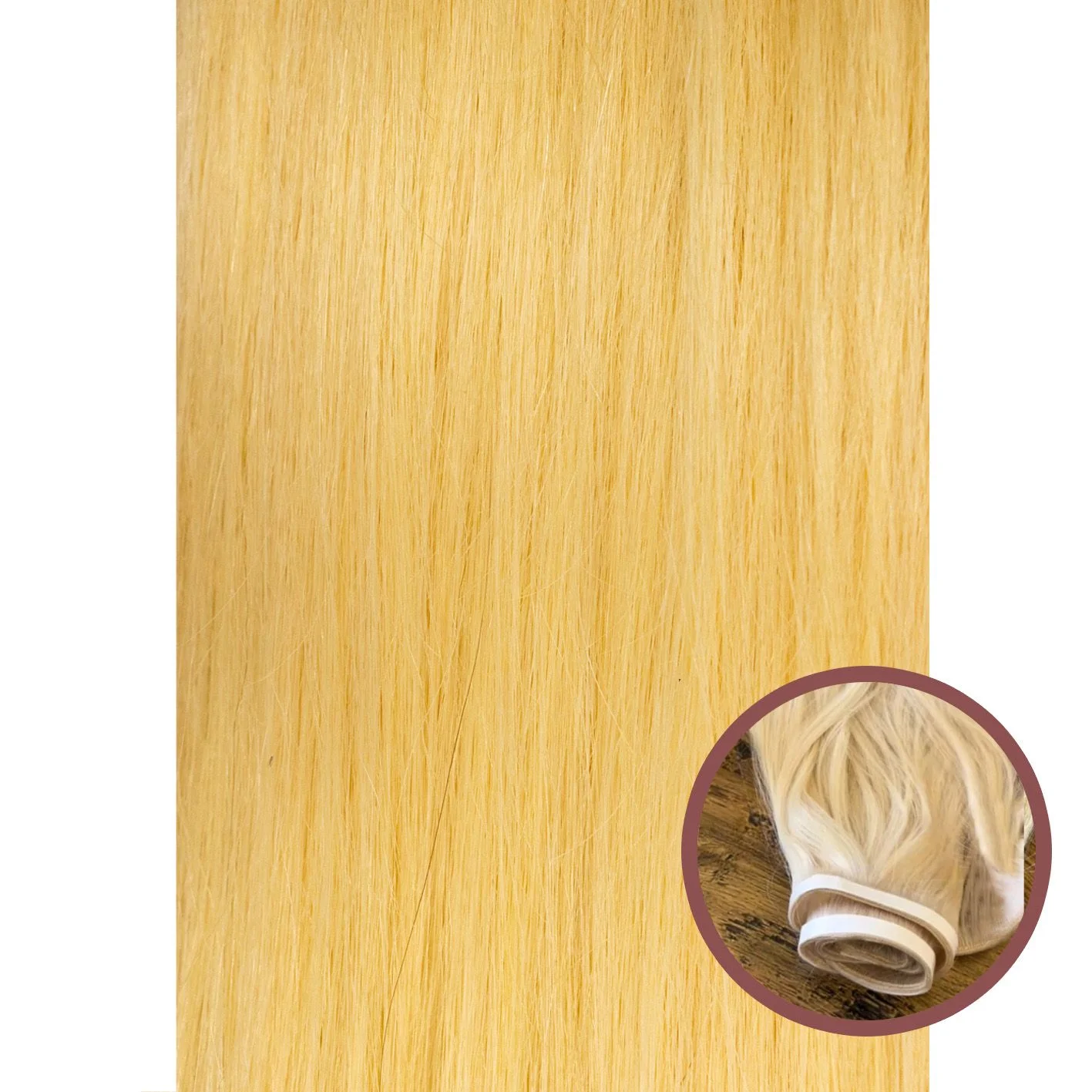 Φωτογραφία προϊόντος: Velvet Hair Extensions – Tape Weft | 50-55εκ #P60/613