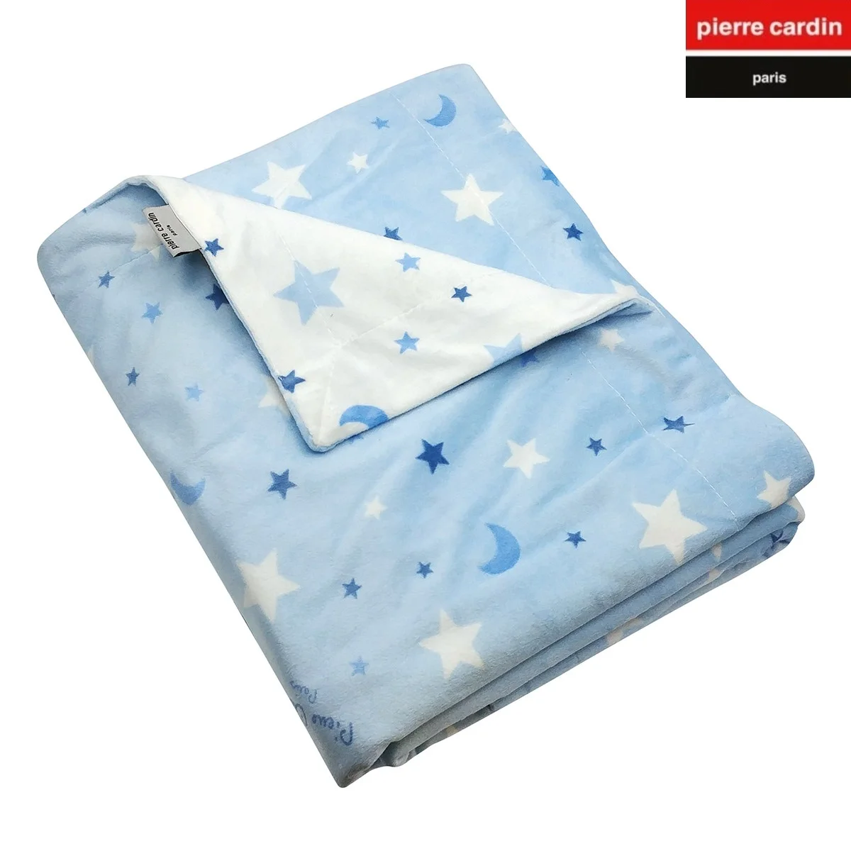 Φωτογραφία προϊόντος: Adam Home ΚΟΥΒΕΡΤΑ ΚΟΥΝΙΑΣ soft plus FLEECE 110X140 PIERRE CARDIN MOON BLUE