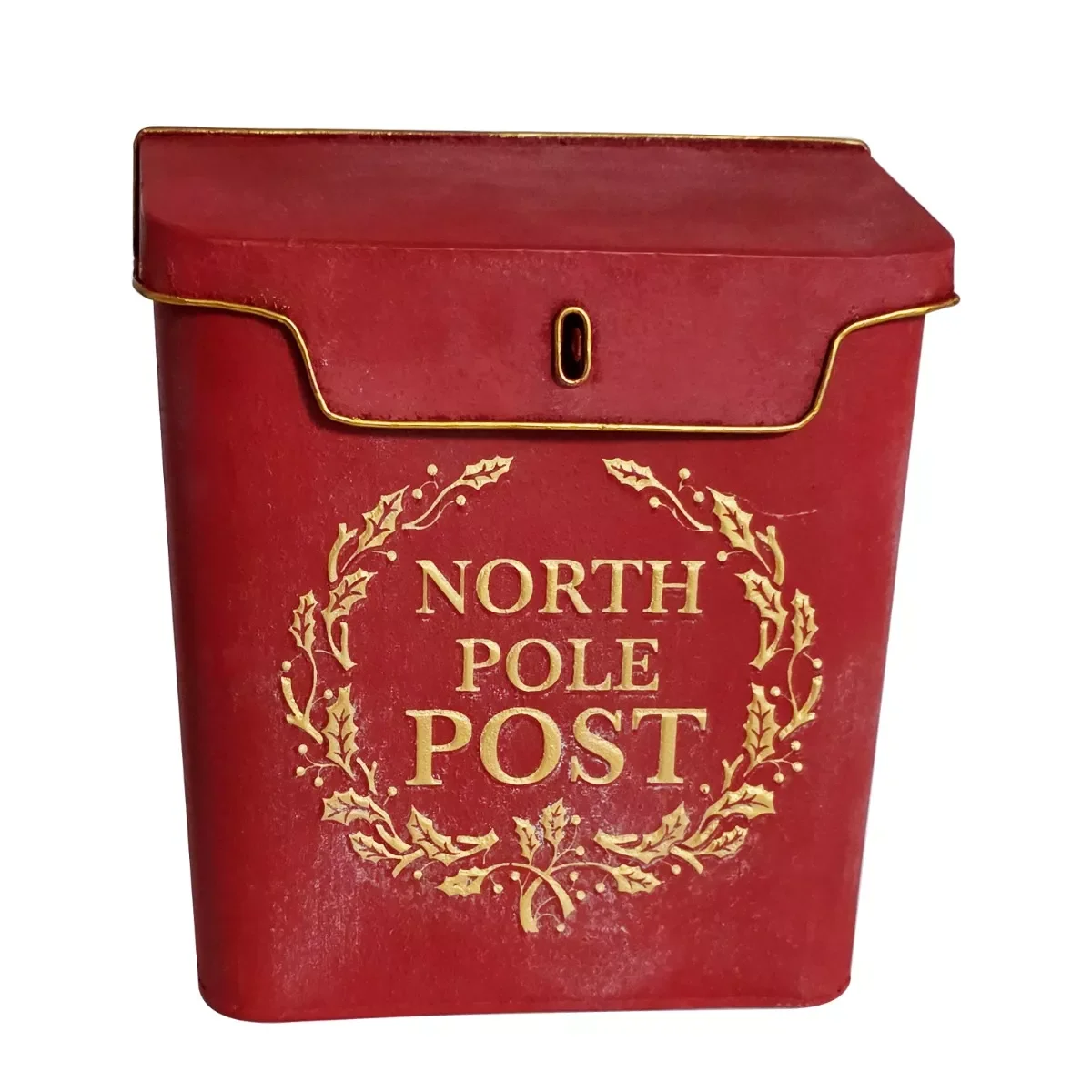 Φωτογραφία προϊόντος: Artekko Xmas Mailbox Κόκκινο Μεταλλικό Γραμματοκιβώτιο (27x10x30)cm 20x10x30