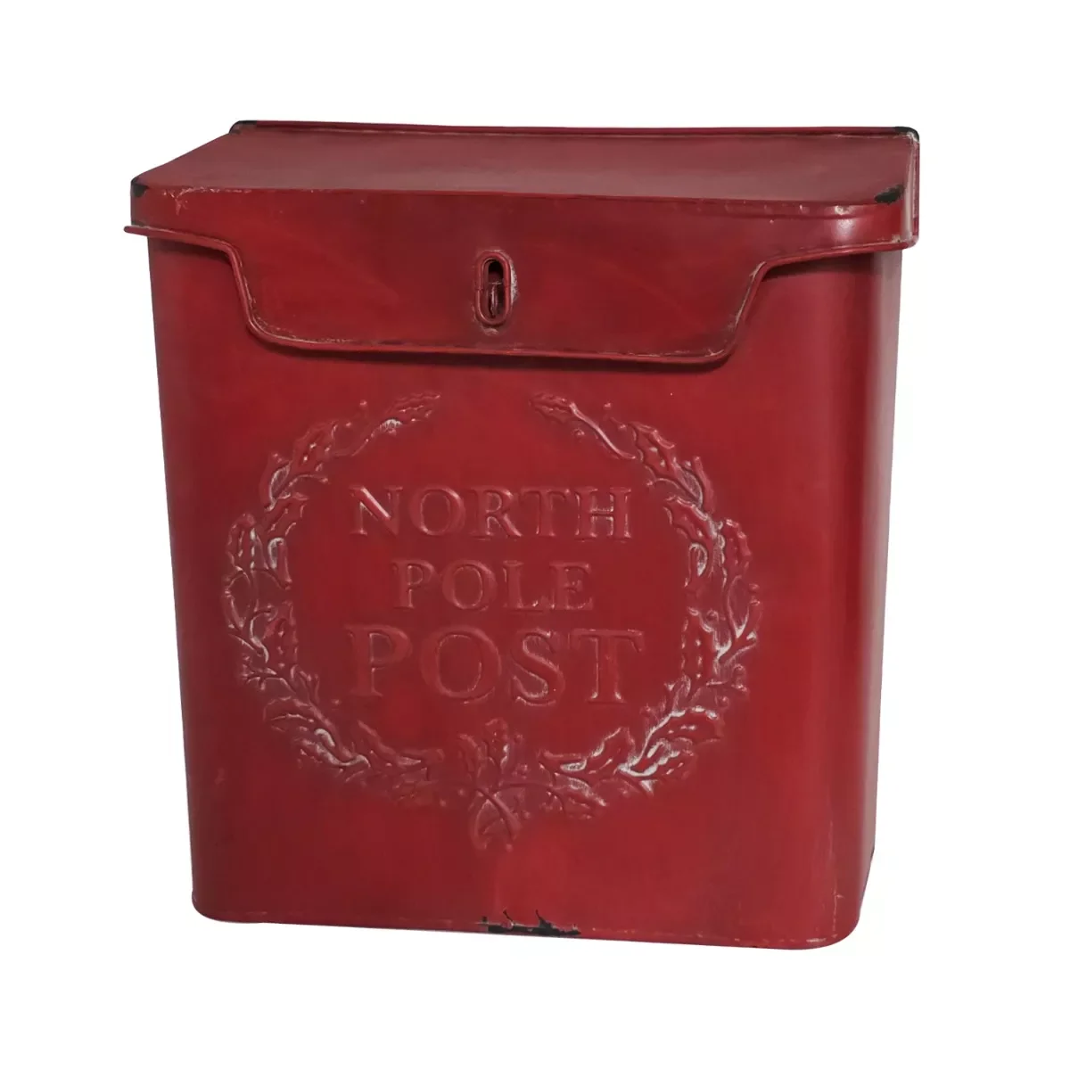 Φωτογραφία προϊόντος: Artekko Xmas Mailbox Κόκκινο Μεταλλικό Γραμματοκιβώτιο (27x10x30)cm 27x10x30