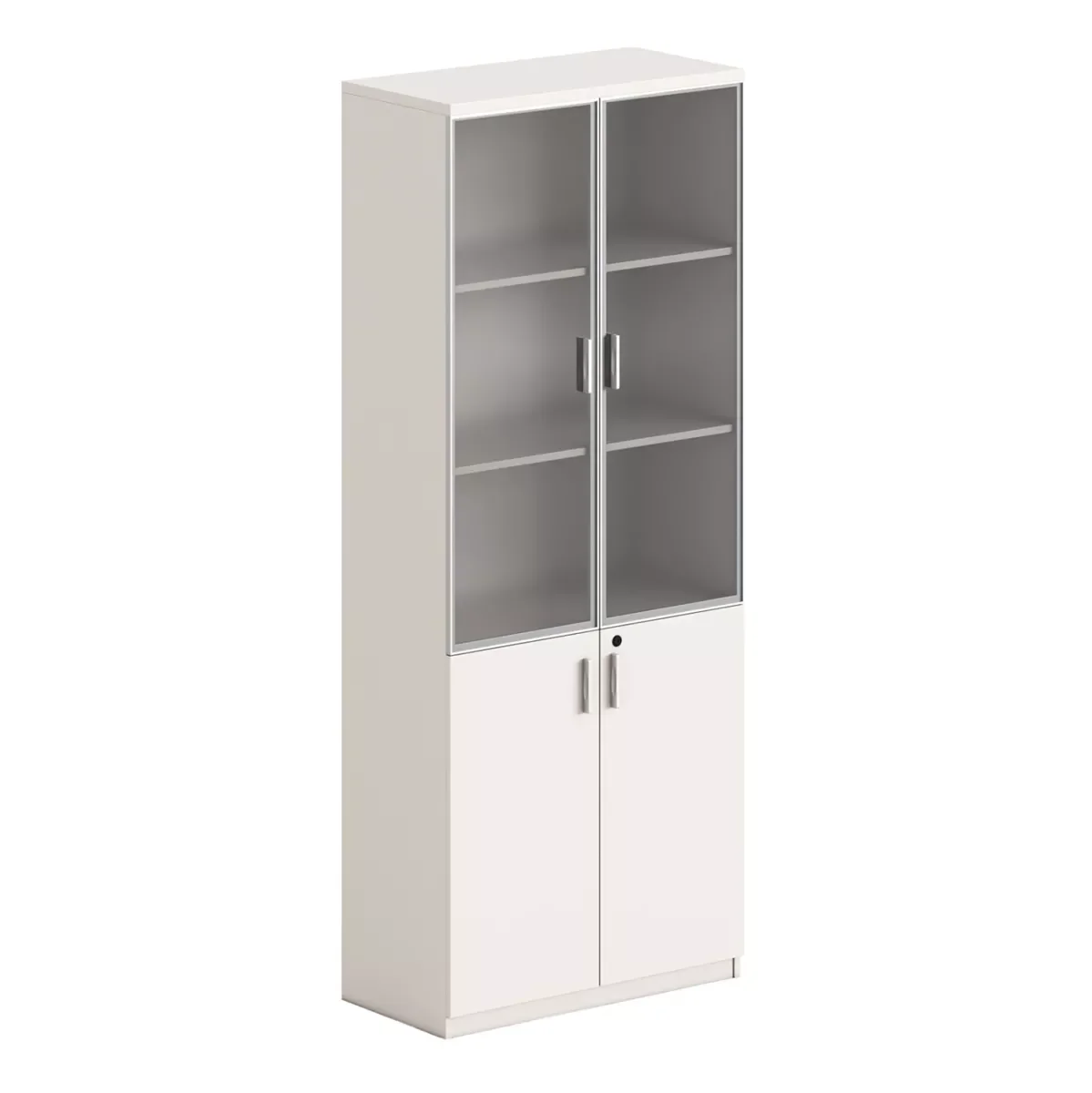 Φωτογραφία προϊόντος: B2BMarkt ΒΙΒΛΙΟΘΗΚΗ NEWLINE HM18281 ΜΕΛΑΜΙΝΗ ΛΕΥΚΗ & ΚΑΦΕ--ΓΥΑΛΙ 80x40x200Υεκ.