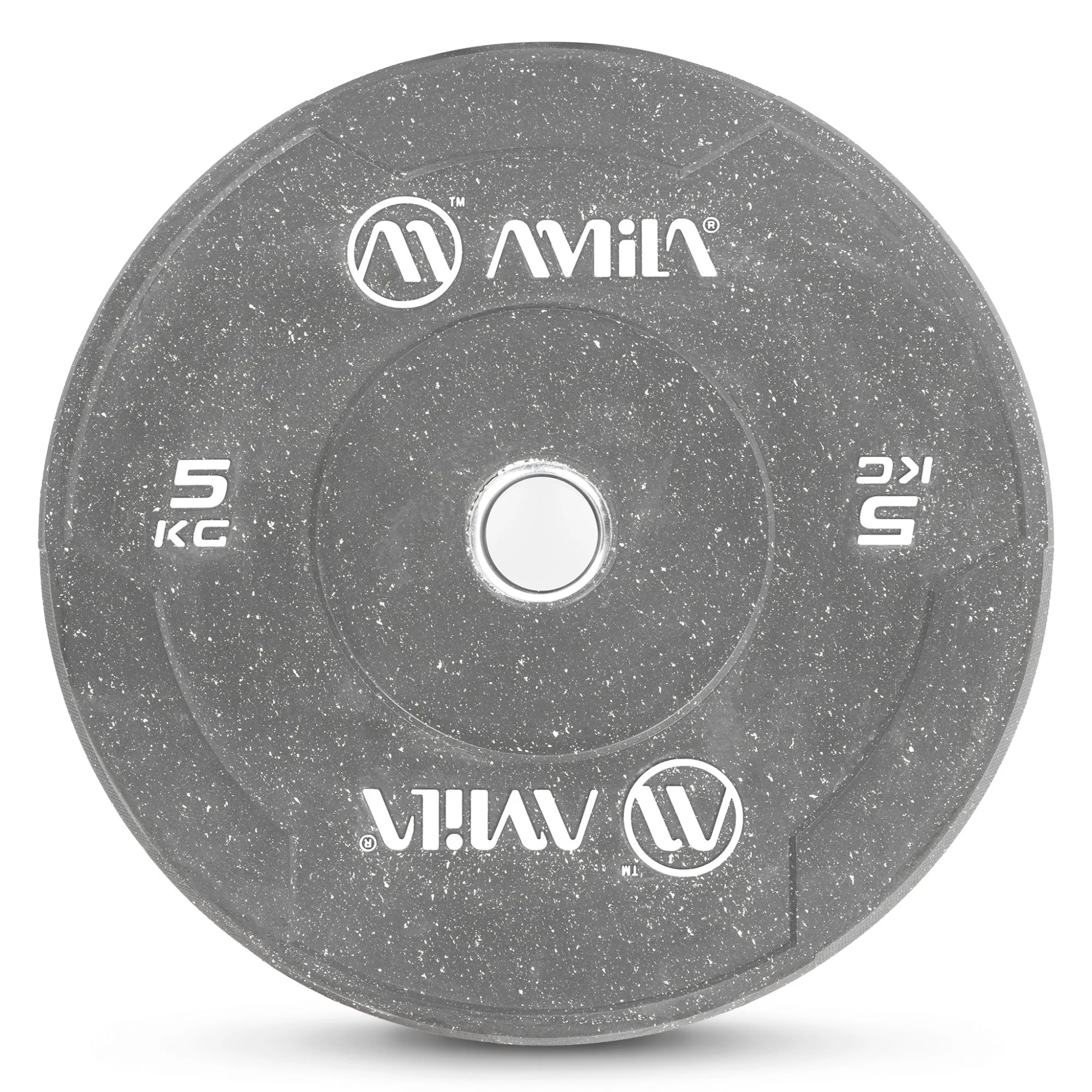Φωτογραφία προϊόντος: AMILA Δίσκος Color Bumper Plate Slim 50 mm 5 kg – Γκρι (84846)