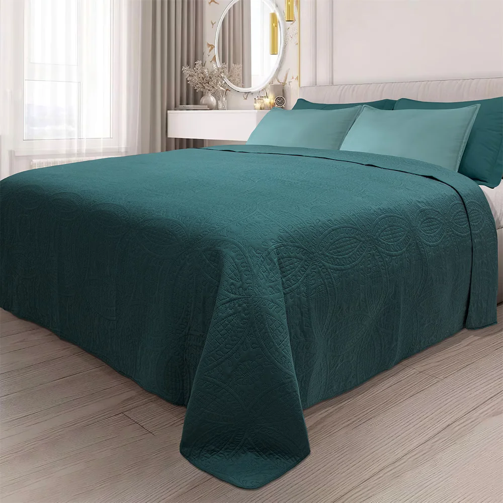 Φωτογραφία προϊόντος: Lino Home LINO ΚΟΥΒΕΡΛΙ LIGERO GREEN 220X240