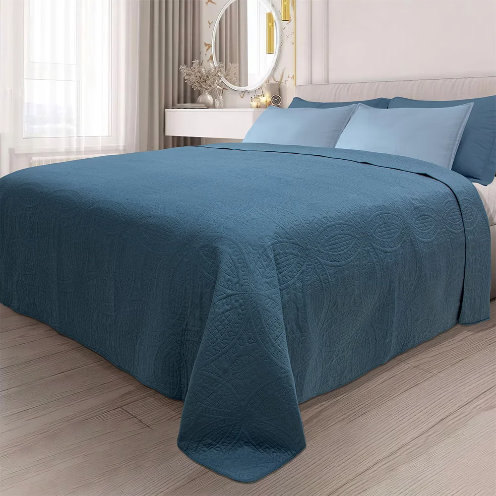 Φωτογραφία προϊόντος: Lino Home LINO ΚΟΥΒΕΡΛΙ LIGERO DPETROL 220X240