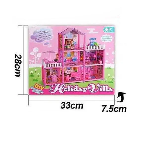 Φωτογραφία προϊόντος: Zita Toys Πλαστικό Κουκλόσπιτο 005.588-1