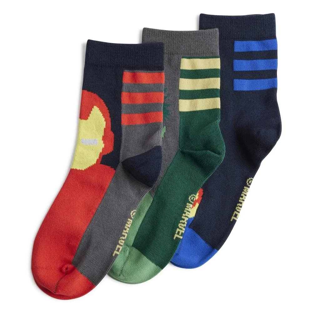 Φωτογραφία προϊόντος: IW1111 - ADIDAS LITTLE KIDS AVENGERS 3-PAIR SOCKS GREY Color