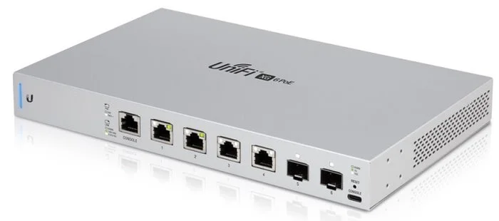 Φωτογραφία προϊόντος: Ubiquiti US-XG-6POE UniFi Managed Switch 4x10G RJ45, 2xSFP+ 802.3bt PoE++
