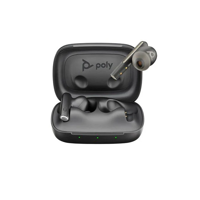 Φωτογραφία προϊόντος: POLY VOYAGER FREE 60 UC CARBON BLACK EARBUDS + BT700 USB-C ADAPTER + BASIC CHARGE CASE