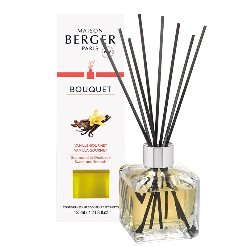 Φωτογραφία προϊόντος: Maison Berger Paris Scented Bouquet Cube Διαχύτης Αρώματος Vanille Gourmet 125ml